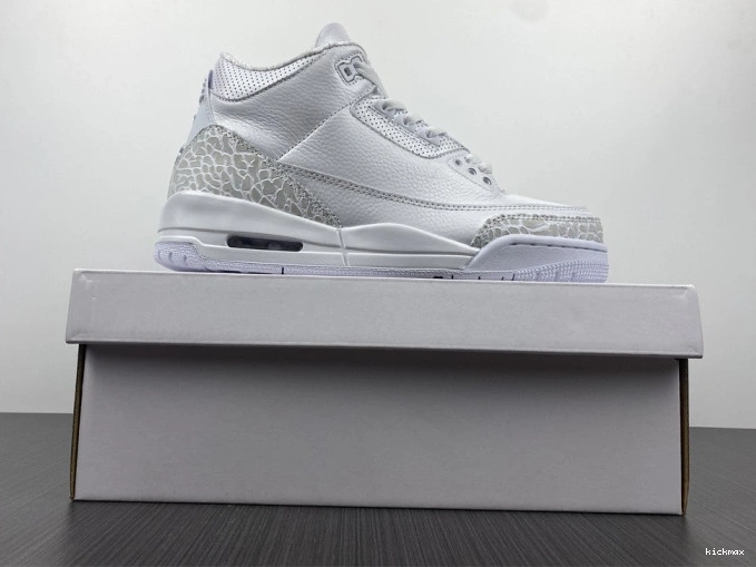 Rep MAX 3 PS Retro 429487-111 Jordan Air 'Triple White' 0822